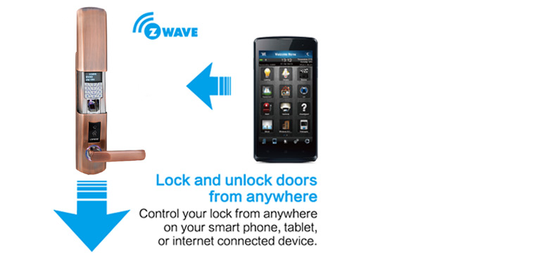 قفل الباب Z-Wave