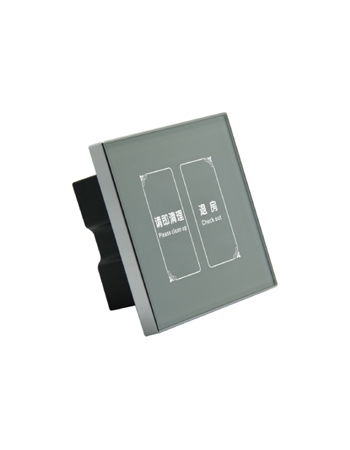 Electronic doorbell doorplate