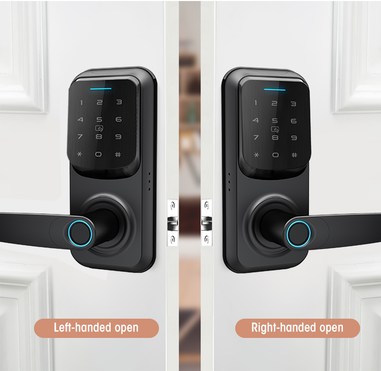 شاشة الأمن التي تعمل باللمس بصمة Cerraduras كلمة المرور الذكية Smart Doir Lock Out Door