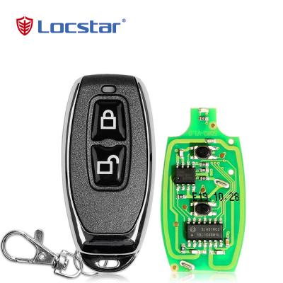 Locstar Hot Sale electronic Auto Gate Opener Remote Control 2 button keyfob Mini Wireless Remote Control Door Lock Switch-لوكستار
