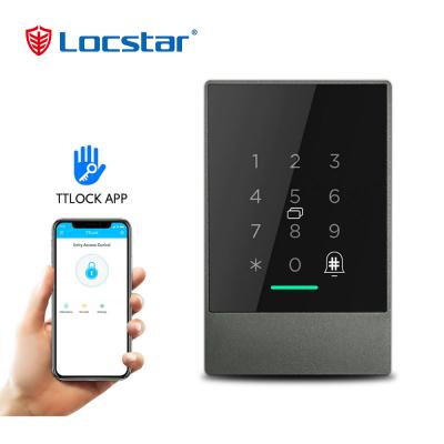 Locstar New Version Waterproof Wifi Keyless Access Control System Electronic Digital Smart Lock TTlock Card Reader With Doorbell-لوكستار
